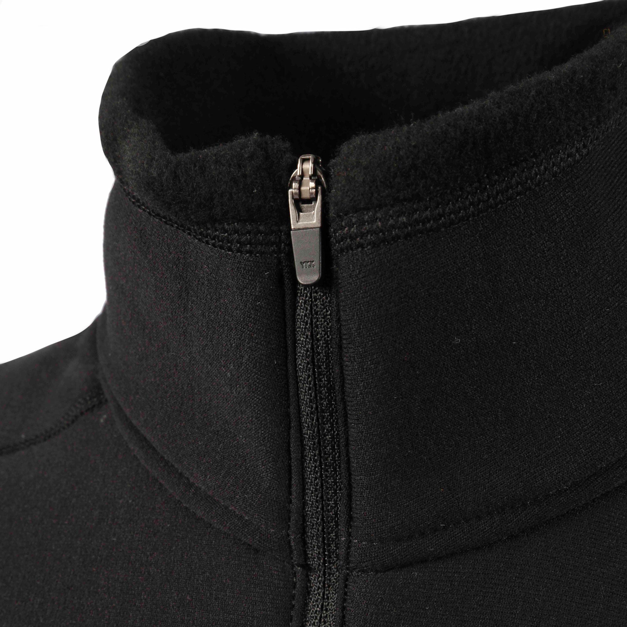 Slinx Zip Polo Black Mens