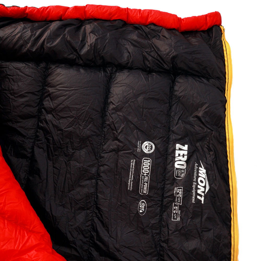 Zero Ultralight 53 to 42°F Down Sleeping Bag